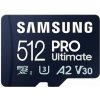 512 GB . microSDXC karta Samsung PRO Ultimate + SD adapter (U3, V30, A2), (r200MB/s, w130MB/s) MB-MY512SA-WW 512 GB . microSDXC karta Samsung PRO Ultimate + SD adapter (U3, V30, A2), (r200MB/s, w130MB/s) MB-MY512SA-WW