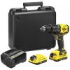 Stanley SFMCD715C2K Aku vrtačka s příklepem, 2 x 1.5Ah, kitbox V20 Stanley SFMCD715C2K Aku vrtačka s příklepem, 2 x 1.5Ah, kitbox V20