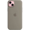 Apple iPhone 15 Plus Silicone Case with MagSafe Clay MT133ZM/A Apple iPhone 15 Plus Silicone Case with MagSafe Clay MT133ZM/A