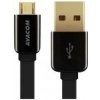Kábel USB (2.0), USB A M- USB micro M, 0.4m, čierny, Avacom DCUS-MIC-40K Kábel USB (2.0), USB A M- USB micro M, 0.4m, čierny, Avacom DCUS-MIC-40K
