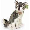 Plyšový vlk s mláďaťom 27 cm ECO-FRIENDLY Plyšový vlk s mláďaťom 27 cm ECO-FRIENDLY