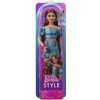 Barbie Fashionistas Modelka v topu a sukni s petrolejovým potlačou Barbie Fashionistas Modelka v topu a sukni s petrolejovým potlačou