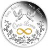 The Perth Mint strieborná minca One Love 2026 Proof 1 oz