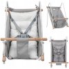 Hojdačka pre DETI Lehátko Kolíska do DOMU ZÁHRADY Tulano Sivo Biela 3v1 Hojdačka pre DETI Lehátko Kolíska do DOMU ZÁHRADY Tulano Sivo Biela 3v1