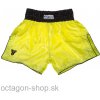 Muay Thai trenky - Fighter - Bangkok plain - neon žltá/čierne Muay Thai trenky - Fighter - Bangkok plain - neon žltá/čierne
