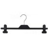 Plastový vešiak/plastové ramienko so štipcami, typ WKA40, šírka 40 cm, čierny, 1 ks Plastový vešiak/plastové ramienko so štipcami, typ WKA40, šírka 40 cm, čierny, 1 ks