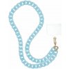 Panama Long Phone Lanyard, Phone Pendant / Cord Length 80cm (40cm In The Loop) / On Neck - Blue Panama Long Phone Lanyard, Phone Pendant / Cord Length 80cm (40cm In The Loop) / On Neck - Blue