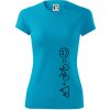 Hory bicykel úsmev - Dámske Fantasy športové (dresovina) - L ( Svetlý tyrkys ) Hory bicykel úsmev - Dámske Fantasy športové (dresovina) - L ( Svetlý tyrkys )