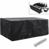 Obal na záhradný nábytok, súprava, 113 x 229 x 73 cm, čierny Obal na záhradný nábytok, súprava, 113 x 229 x 73 cm, čierny