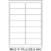 CDRmarket ETR0ECO0810A4100 samolepiace etikety 99,1 x 38,1 mm, 14 etiket, A4, 100 listů, biela CDRmarket ETR0ECO0810A4100 samolepiace etikety 99,1 x 38,1 mm, 14 etiket, A4, 100 listů, biela