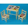 ZľAVA 1 - Detský drevený stôl so stoličkami 60x50 cm - Mickey Mouse ZľAVA 1 - Detský drevený stôl so stoličkami 60x50 cm - Mickey Mouse