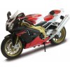 Welly Aprilia RSV 1000R Factory, červená 1:10 Welly Aprilia RSV 1000R Factory, červená 1:10
