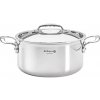 De Buyer Affinity Saucepot Stainless Steel with lid 24 cm De Buyer Affinity Saucepot Stainless Steel with lid 24 cm