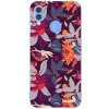 Púzdro Picasee silikónové Huawei P Smart 2019 - Purple Leaf čiré