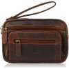Paolo Peruzzi Pánske kožené vrecko-etue Vintage T-130-HBR | hnedá T-130-HBR Paolo Peruzzi Pánske kožené vrecko-etue Vintage T-130-HBR | hnedá T-130-HBR