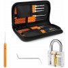 Mobilly LockPick 15in1 sada klieští + 3x transparentný tréningový zámok ML0016 Mobilly LockPick 15in1 sada klieští + 3x transparentný tréningový zámok ML0016