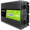Green Cell INVGC12P2000LCD 12V/230V, 2000W/4000W čistá sinusoida s LCD displejem Green Cell INVGC12P2000LCD 12V/230V, 2000W/4000W čistá sinusoida s LCD displejem