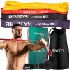 Odporové gumy Revity Power Bands 3-39 kg, 4 ks Odporové gumy Revity Power Bands 3-39 kg, 4 ks