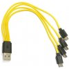 SvetelnaPosta.sk Štvoritý nabíjací micro USB kábel SvetelnaPosta.sk Štvoritý nabíjací micro USB kábel