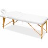 AGA masážne lehátko 185 x 60 cm MR5150 biele