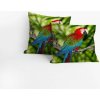 INSPIO Obliečka na vankúš - Ara 40x40 zvieratá modrá, zelená, sivá INSPIO Obliečka na vankúš - Ara 40x40 zvieratá modrá, zelená, sivá
