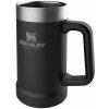 Stanley 1913 Adventure Vacuum Beer Stein s rukoväťou udrží pivo studené 7 hodín Matná čierna 700 ml