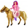 LEAN Toys 13943 Bábika jazdkyňa s hnedým koňom LEAN Toys 13943 Bábika jazdkyňa s hnedým koňom