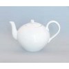 Kanvica čajová so sitkom 0,65l biele Rokoko Český porcelán Dubí Kanvica čajová so sitkom 0,65l biele Rokoko Český porcelán Dubí