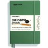 Sketchnote Journal LEUCHTTURM1917 Olive, 120 g/m2 papier, English Sketchnote Journal LEUCHTTURM1917 Olive, 120 g/m2 papier, English