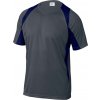 DELTA BALI / Pánske rýchloschnúce tričko zo sieťoviny - šedá / nám. modrá XL DELTA BALI / Pánske rýchloschnúce tričko zo sieťoviny - šedá / nám. modrá XL