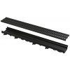 Alca Alcadrain AVZ112-R501 - Vonkajší žľab 60 mm s plastovým rámom a plastovým roštom A15 Alca Alcadrain AVZ112-R501 - Vonkajší žľab 60 mm s plastovým rámom a plastovým roštom A15
