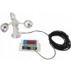 Alarm na meranie rýchlosti vetra s 3 lopatkami ventilátora - Anemometer EY Alarm na meranie rýchlosti vetra s 3 lopatkami ventilátora - Anemometer EY