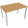 Hobis Pracovný stôl Uni, 120x75,5x80 cm, buk/sivá Hobis Pracovný stôl Uni, 120x75,5x80 cm, buk/sivá