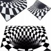 Rohožka s 3D efektom – ilúzia „bielej diery“, 50×80 cm Rohožka s 3D efektom – ilúzia „bielej diery“, 50×80 cm