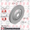 Brzdový kotúč ZIMMERMANN 100.3344.75 Brzdový kotúč ZIMMERMANN 100.3344.75
