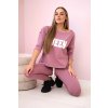 Fashionweek dámska športová tepláková súprava Queen K6697