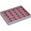 Krabička na šperky Stackers s 25 priehradkami classic sivo-ružová Krabička na šperky Stackers s 25 priehradkami classic sivo-ružová