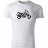 T-ričko Honda CB500X pánske tričko Farba trička: Bledosivá, Veľkosť: S T-ričko Honda CB500X pánske tričko Farba trička: Bledosivá, Veľkosť: S