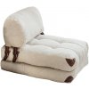 Kreslo Fold Teddy Cream Kreslo Fold Teddy Cream
