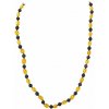 jantario Jantárový náhrdelník Žltý jantár a lávový kameň 103134 jantario Jantárový náhrdelník Žltý jantár a lávový kameň 103134