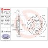 Brzdový kotúč BREMBO 09.A738.1X Brzdový kotúč BREMBO 09.A738.1X
