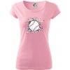 Baseball lopta v triku - Dámske tričko Pure - XL ( Ružová ) Baseball lopta v triku - Dámske tričko Pure - XL ( Ružová )