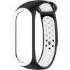 Eternico Sporty na Xiaomi Mi band 5/6/7 solid black and white APW-XMI7SP-SBW Eternico Sporty na Xiaomi Mi band 5/6/7 solid black and white APW-XMI7SP-SBW