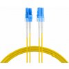 Fiber kábel LC-LC, 10m Duplex OS2(9/125µm), LSOH, 2mm, žltý Fiber kábel LC-LC, 10m Duplex OS2(9/125µm), LSOH, 2mm, žltý