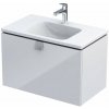 Oristo Bold skrinka 79.6x45.5x50 cm závesná kúpeľňová skrinka pod umývadlo biela OR46-SD1S-80-1-SW Oristo Bold skrinka 79.6x45.5x50 cm závesná kúpeľňová skrinka pod umývadlo biela OR46-SD1S-80-1-SW