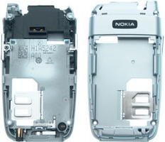 Kryt Nokia 6101, 6103 stredný strieborný