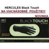 HERCULES Black Touch ochranné rukavice, 10ks latexové veľké  HERCULES Black Touch ochranné rukavice, 10ks latexové veľké