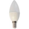 LED žiarovka Tesla LED žiarovka CANDLE sviečka, E14, 6 W, 230 V, 500 lm, 25 000 h, 3 000 K teplá biela, 220st