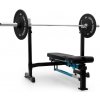 Capital Sports Benchex, posilňovacia lavica, šikmá a plochá lavička, do 250 kg, modrá (FIT20-Benchex)