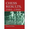 Chess Results, 1986-1988 (Gino Di Felice)(Brožovaná) Chess Results, 1986-1988 (Gino Di Felice)(Brožovaná)